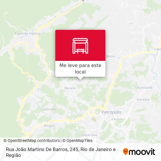 Rua João Martins De Barros, 245 mapa