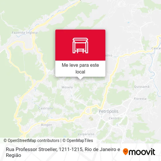 Rua Professor Stroeller, 1211-1215 mapa