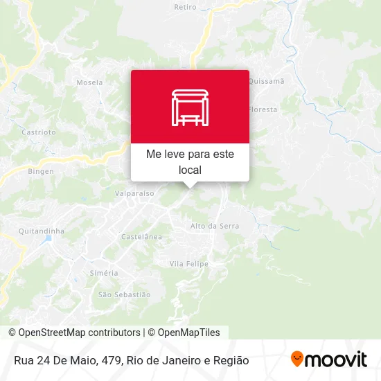 Rua 24 De Maio, 479 mapa