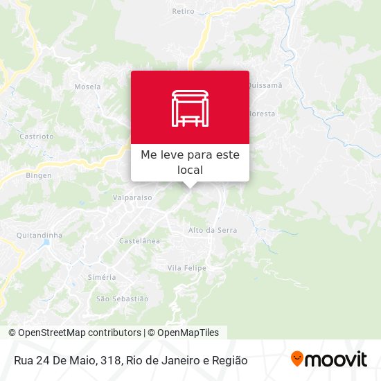Rua 24 De Maio, 318 mapa