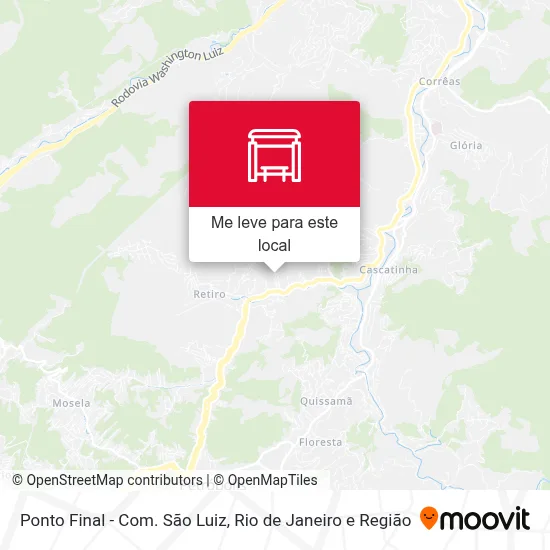 Ponto Final - Com. São Luiz mapa