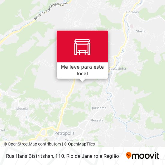 Rua Hans Bistritshan, 110 mapa