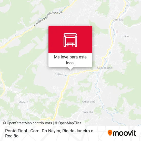 Ponto Final - Com. Do Neylor mapa