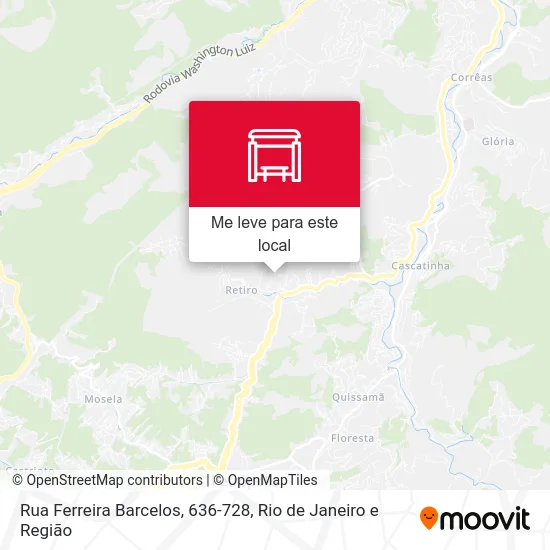 Rua Ferreira Barcelos, 636-728 mapa