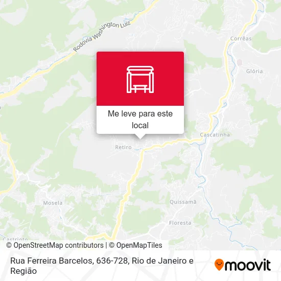 Rua Ferreira Barcelos, 636-728 mapa
