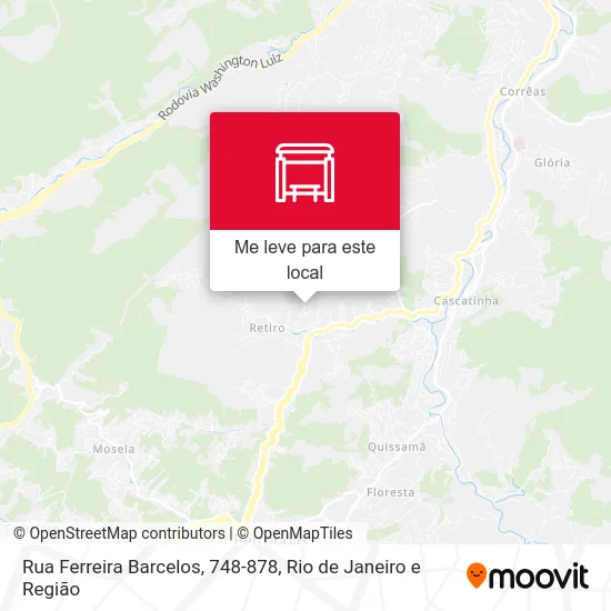 Rua Ferreira Barcelos, 748-878 mapa