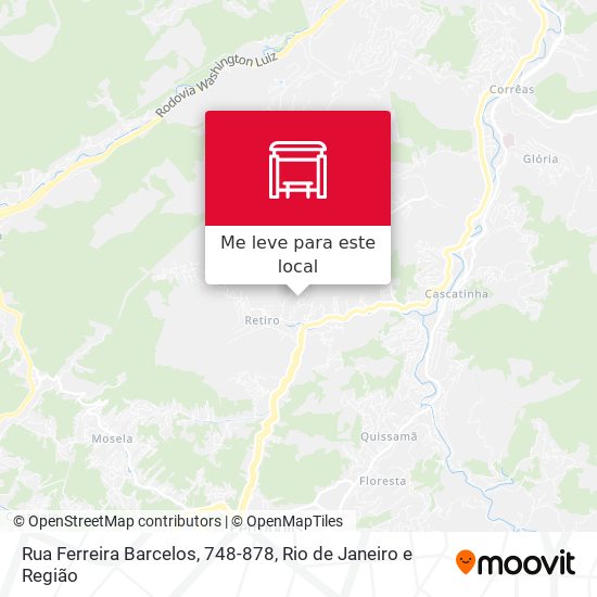 Rua Ferreira Barcelos, 748-878 mapa