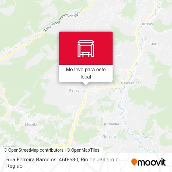 Rua Ferreira Barcelos, 460-630 mapa