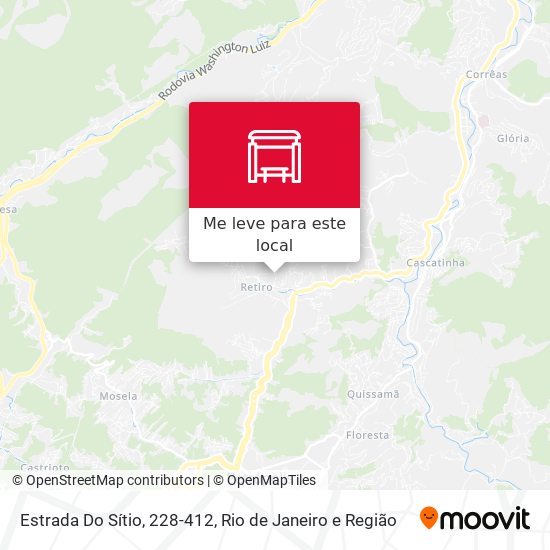 Estrada Do Sítio, 228-412 mapa