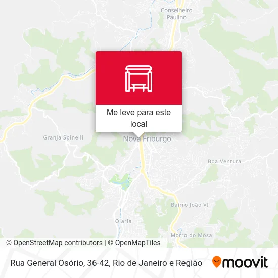 Rua General Osório, 36-42 mapa