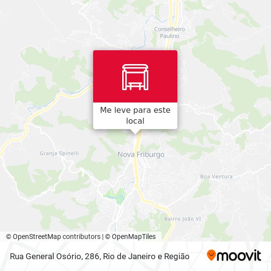 Rua General Osório, 286 mapa