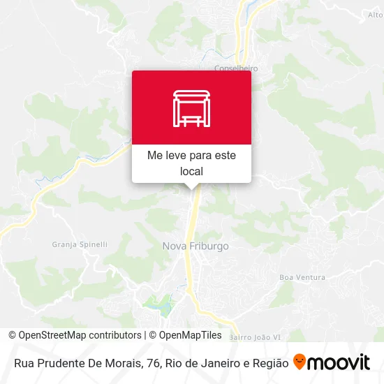 Rua Prudente De Morais, 76 mapa