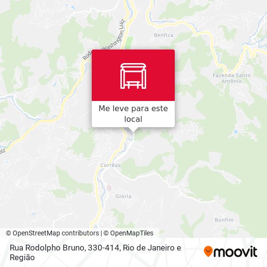 Rua Rodolpho Bruno, 330-414 mapa
