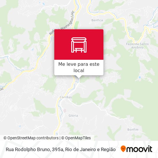 Rua Rodolpho Bruno, 395a mapa