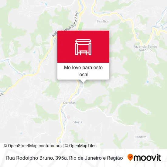 Rua Rodolpho Bruno, 395a mapa