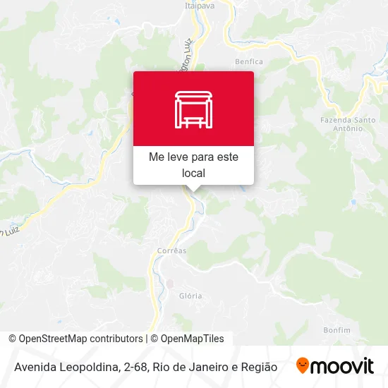 Avenida Leopoldina, 2-68 mapa