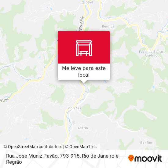 Rua José Muniz Pavão, 793-915 mapa