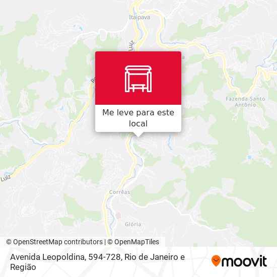 Avenida Leopoldina, 594-728 mapa