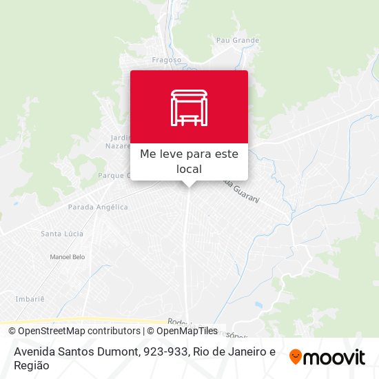 Avenida Santos Dumont, 923-933 mapa