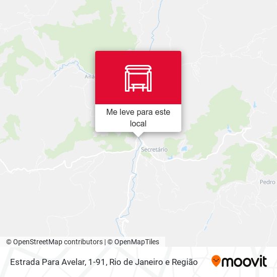 Estrada Para Avelar, 1-91 mapa