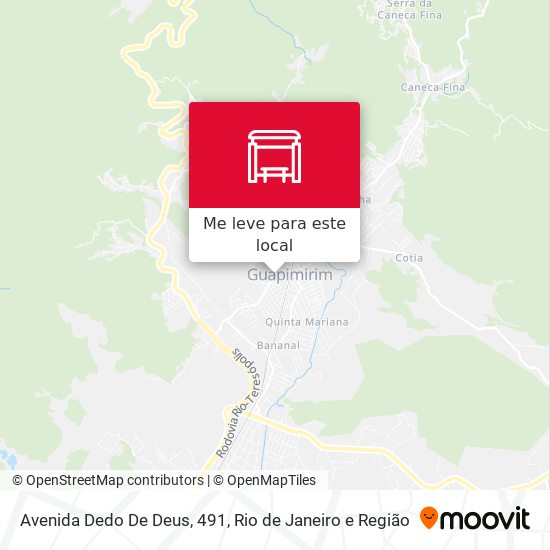 Avenida Dedo De Deus, 491 mapa