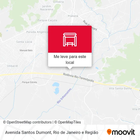 Avenida Santos Dumont mapa