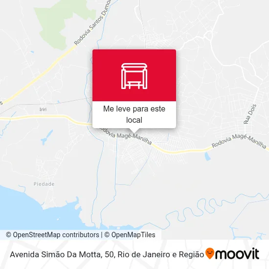 Avenida Simão Da Motta, 50 mapa