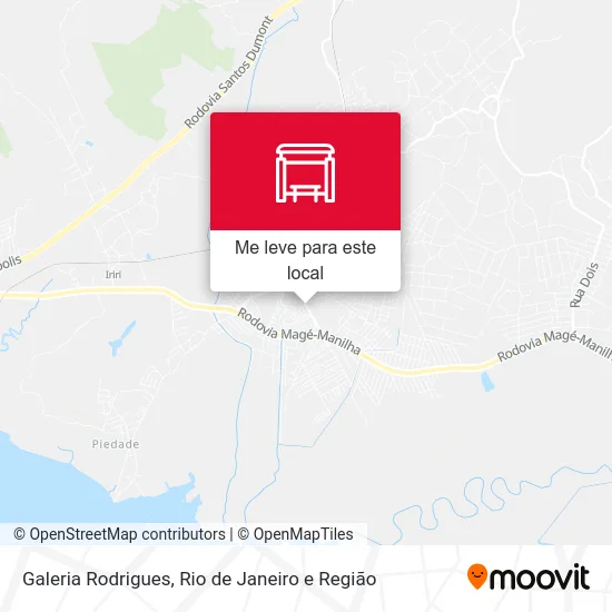 Galeria Rodrigues mapa