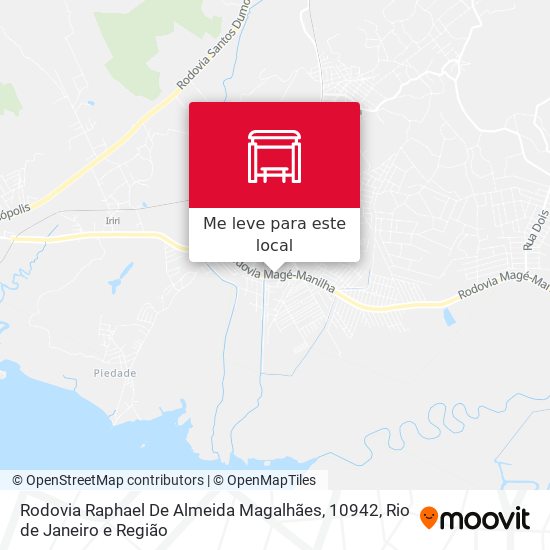 Rodovia Raphael De Almeida Magalhães, 10942 mapa