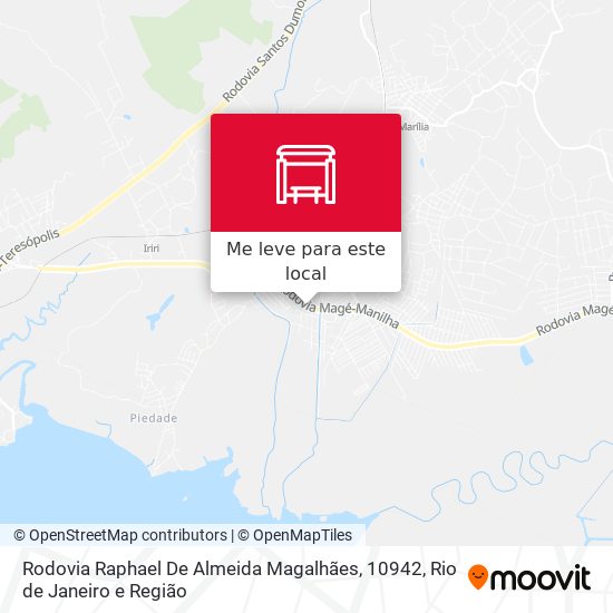 Rodovia Raphael De Almeida Magalhães, 10942 mapa