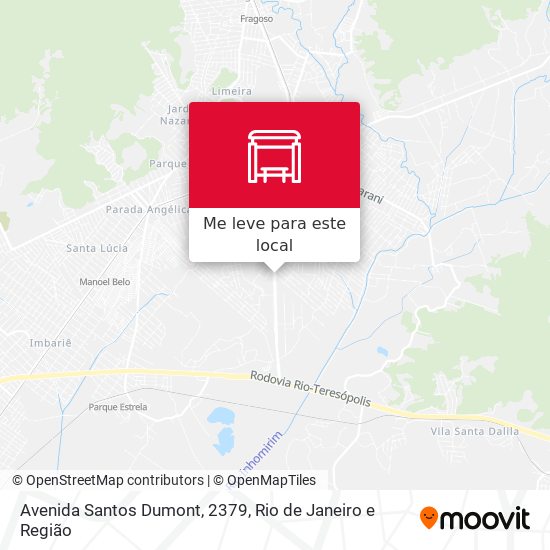 Avenida Santos Dumont, 2379 mapa