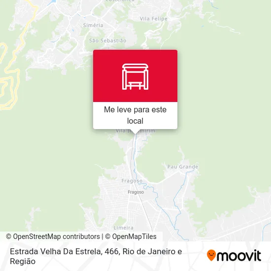 Estrada Velha Da Estrela, 466 mapa