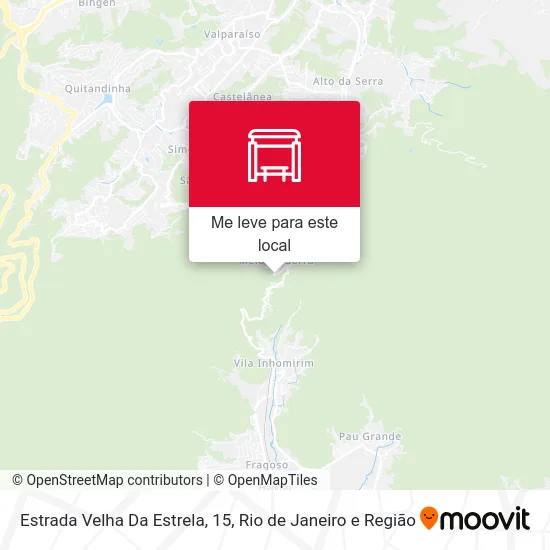 Estrada Velha Da Estrela, 15 mapa