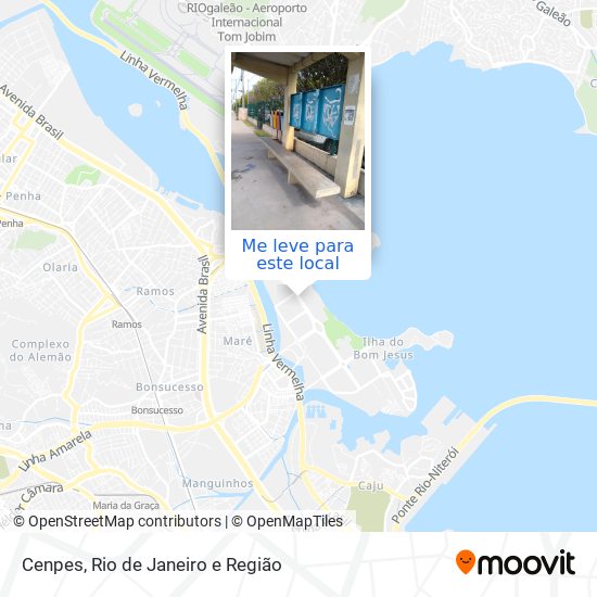Cenpes mapa