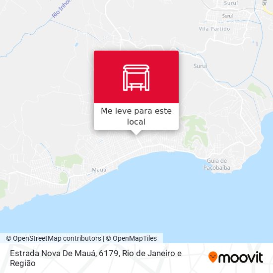 Estrada Nova De Mauá, 6179 mapa