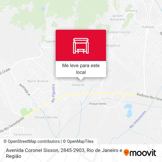 Avenida Coronel Sisson, 2845-2903 mapa