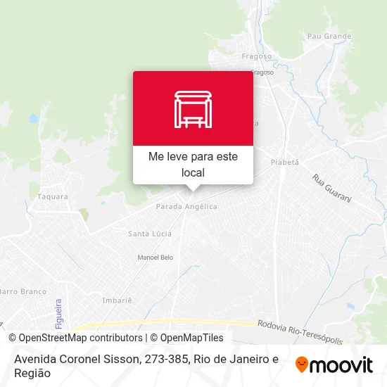Avenida Coronel Sisson, 273-385 mapa