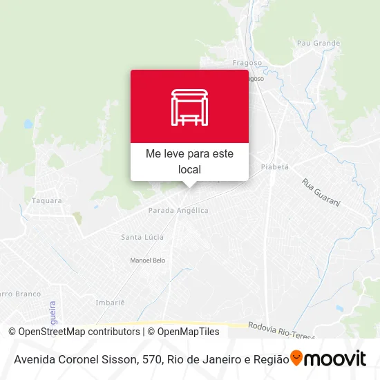 Avenida Coronel Sisson, 570 mapa