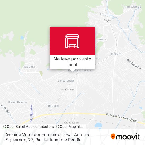 Avenida Vereador Fernando César Antunes Figueiredo, 27 mapa