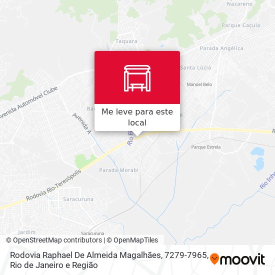 Rodovia Raphael De Almeida Magalhães, 7279-7965 mapa