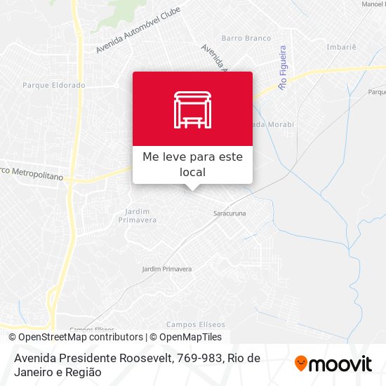 Avenida Presidente Roosevelt, 769-983 mapa