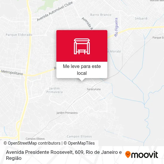 Avenida Presidente Roosevelt, 609 mapa