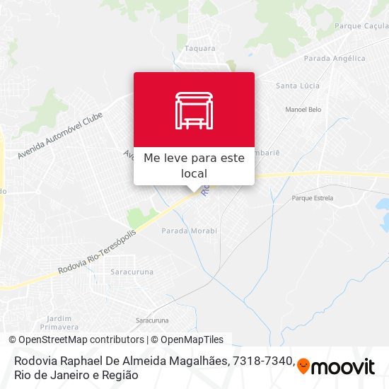 Rodovia Raphael De Almeida Magalhães, 7318-7340 mapa