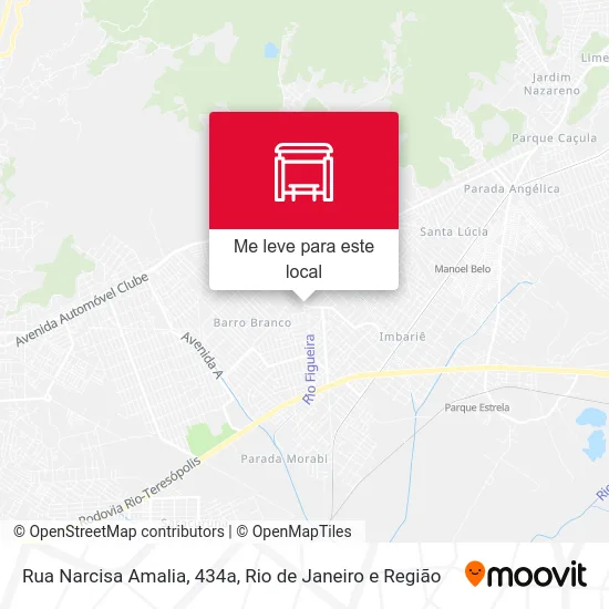 Rua Narcisa Amalia, 434a mapa