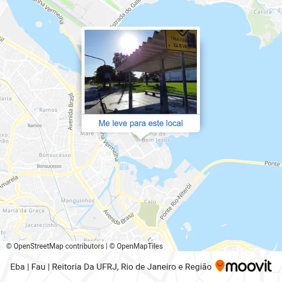 Eba | Fau | Reitoria Da UFRJ mapa