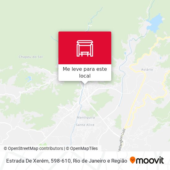 Estrada De Xerém, 598-610 mapa