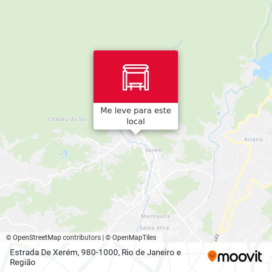 Estrada De Xerém, 980-1000 mapa