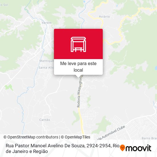 Rua Pastor Manoel Avelino De Souza, 2924-2954 mapa