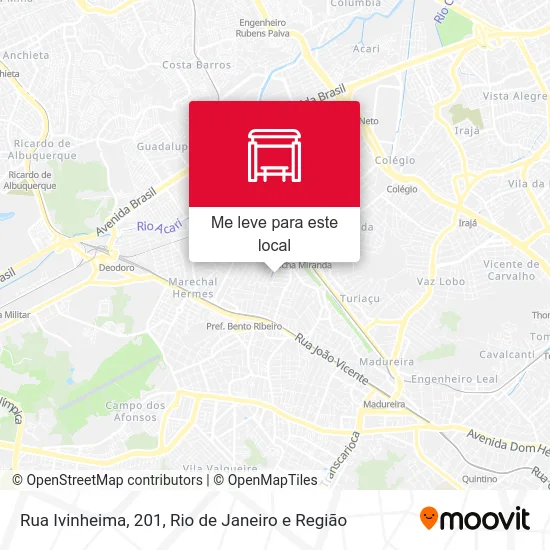 Rua Ivinheima, 201 mapa