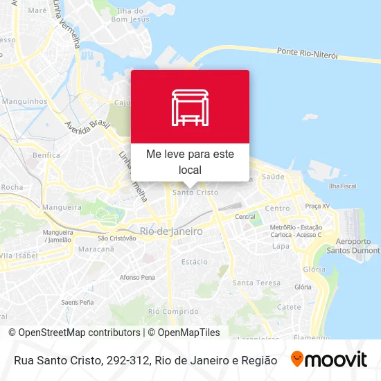 Rua Santo Cristo, 292-312 mapa